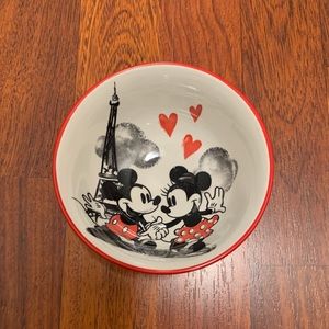 Disney Mickey and Minnie Mouse valentines bowl candy dish